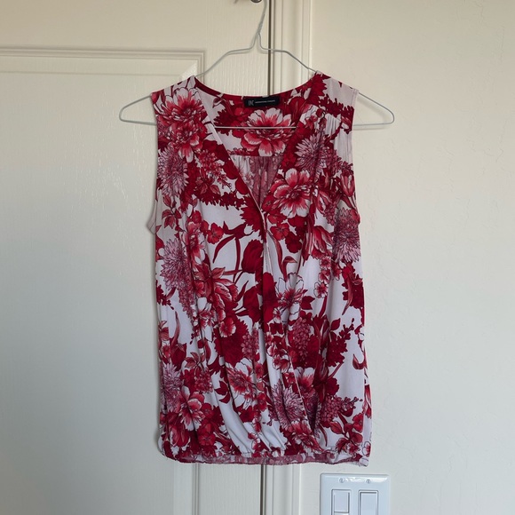 Floral faux wrap Top - Picture 1 of 2